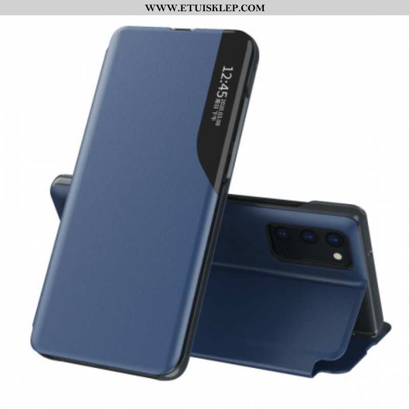 Etui Na Telefon do Samsung Galaxy A52 4G / A52 5G / A52s 5G Teksturowana Sztuczna Skóra